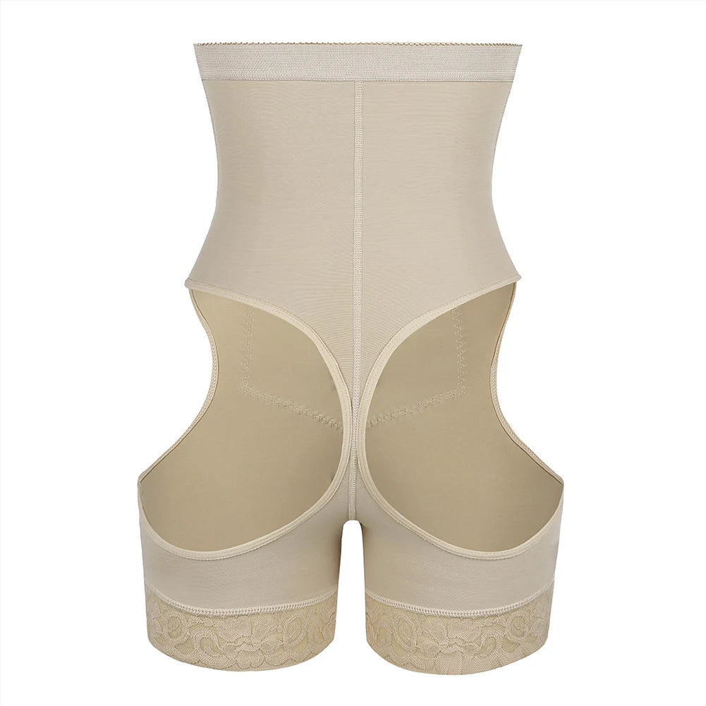 HEXIN High Waist Butt Lifter & Tummy Control Shapewear Shorts