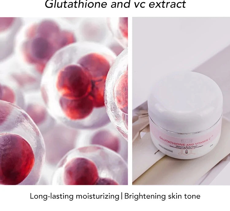 AILKE Luxe Brightening & Moisturizing Body Care Set – Glutathione, Vitamin C & Shea Butter