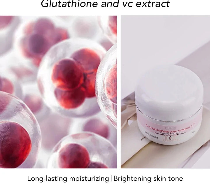 AILKE Luxe Brightening & Moisturizing Body Care Set – Glutathione, Vitamin C & Shea Butter