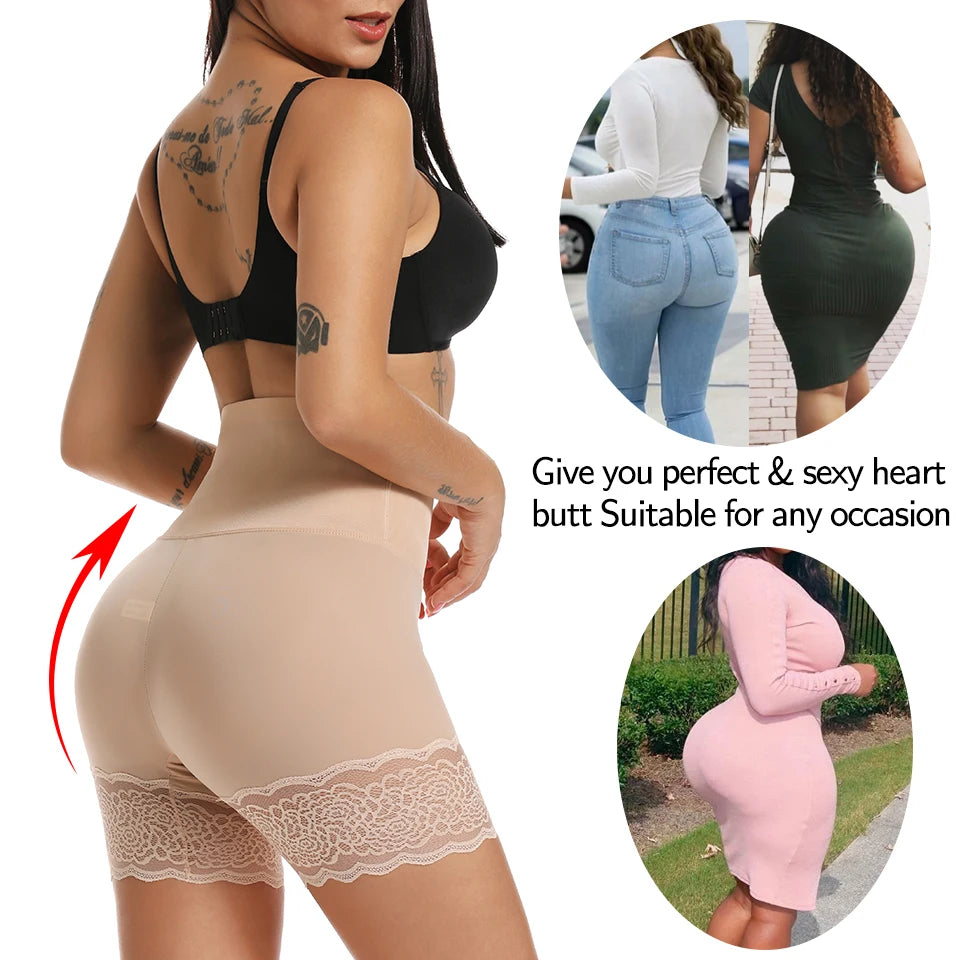 High Waist Tummy Control Shaper Shorts – Butt Lifter & Thigh Slimmer