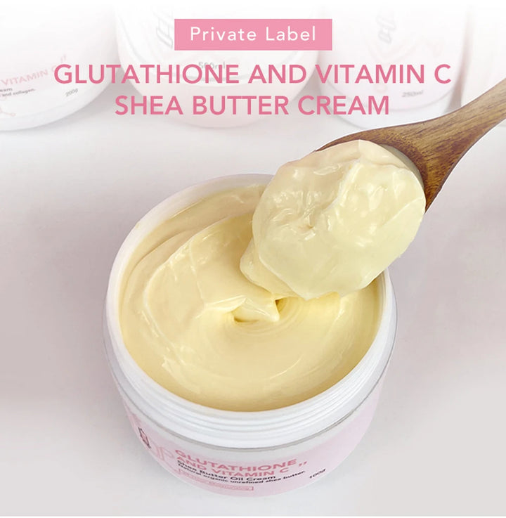 AILKE Glutathione Whitening & Brightening Cream – Deep Moisture for Face & Body, Fades Dark Spots & Evens Skin Tone