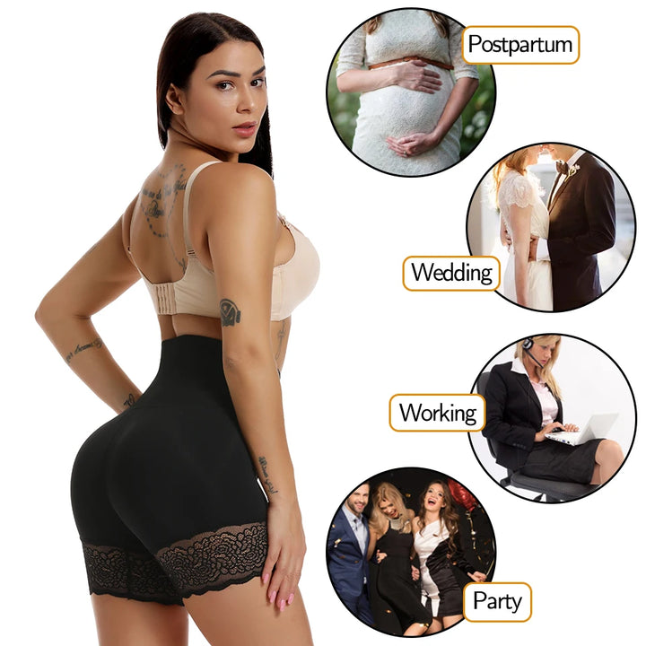 High Waist Tummy Control Shaper Shorts – Butt Lifter & Thigh Slimmer