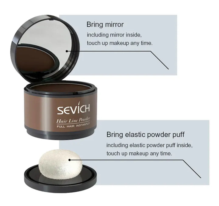 Hair Fluffy Powder – Instant Root & Hairline Concealer (4g)