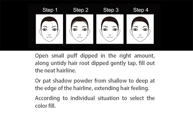 Hair Fluffy Powder – Instant Root & Hairline Concealer (4g)