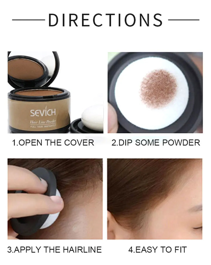 Hair Fluffy Powder – Instant Root & Hairline Concealer (4g)