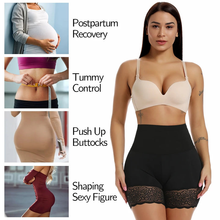 High Waist Tummy Control Shaper Shorts – Butt Lifter & Thigh Slimmer