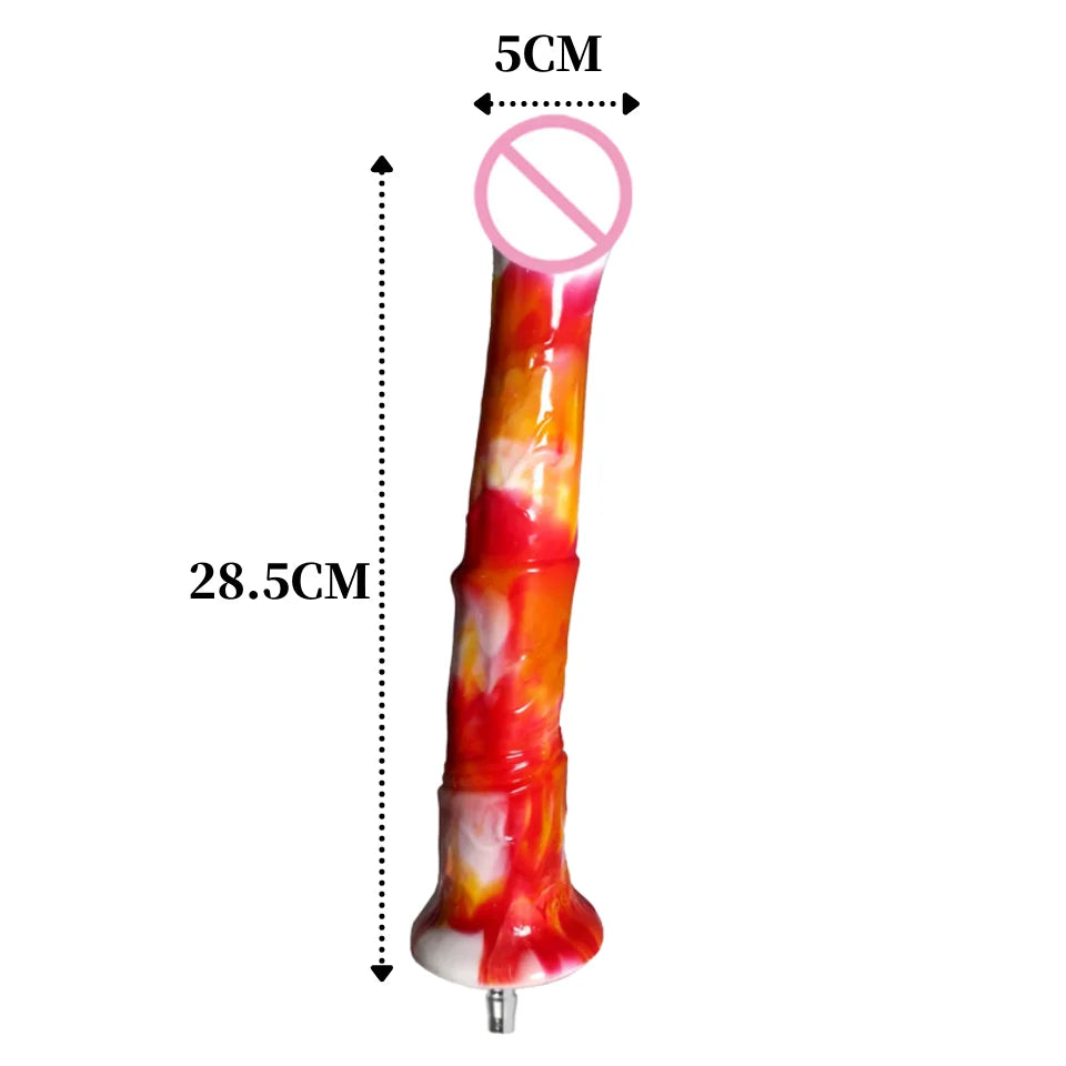 ROUGH BEAST Vac-U-Lock Sex Machine Attachment – Dildo Adapter for Quick Plug, 3XL & Suction Cup Interfaces