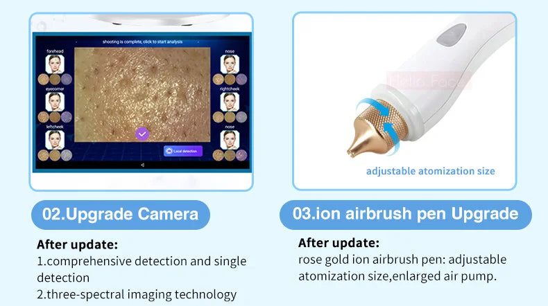 Smart Ice Blue 7-in-1 HydraFacial System – AI-Powered Skin Rejuvenation