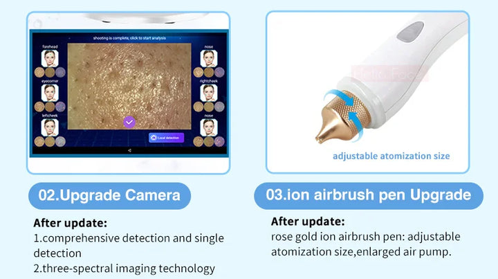 Smart Ice Blue 7-in-1 HydraFacial System – AI-Powered Skin Rejuvenation