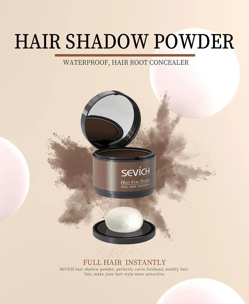 FlawlessEdge Hairline Definer Powder – Natural-Looking Hair Concealer for Fuller, Refined Hairlines