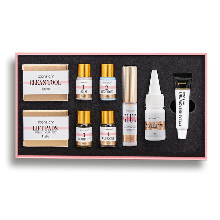 LuxeLash & Brow Tint + Lift Kit – Long-Lasting Curl & Color Enhancer (25–35 Days)