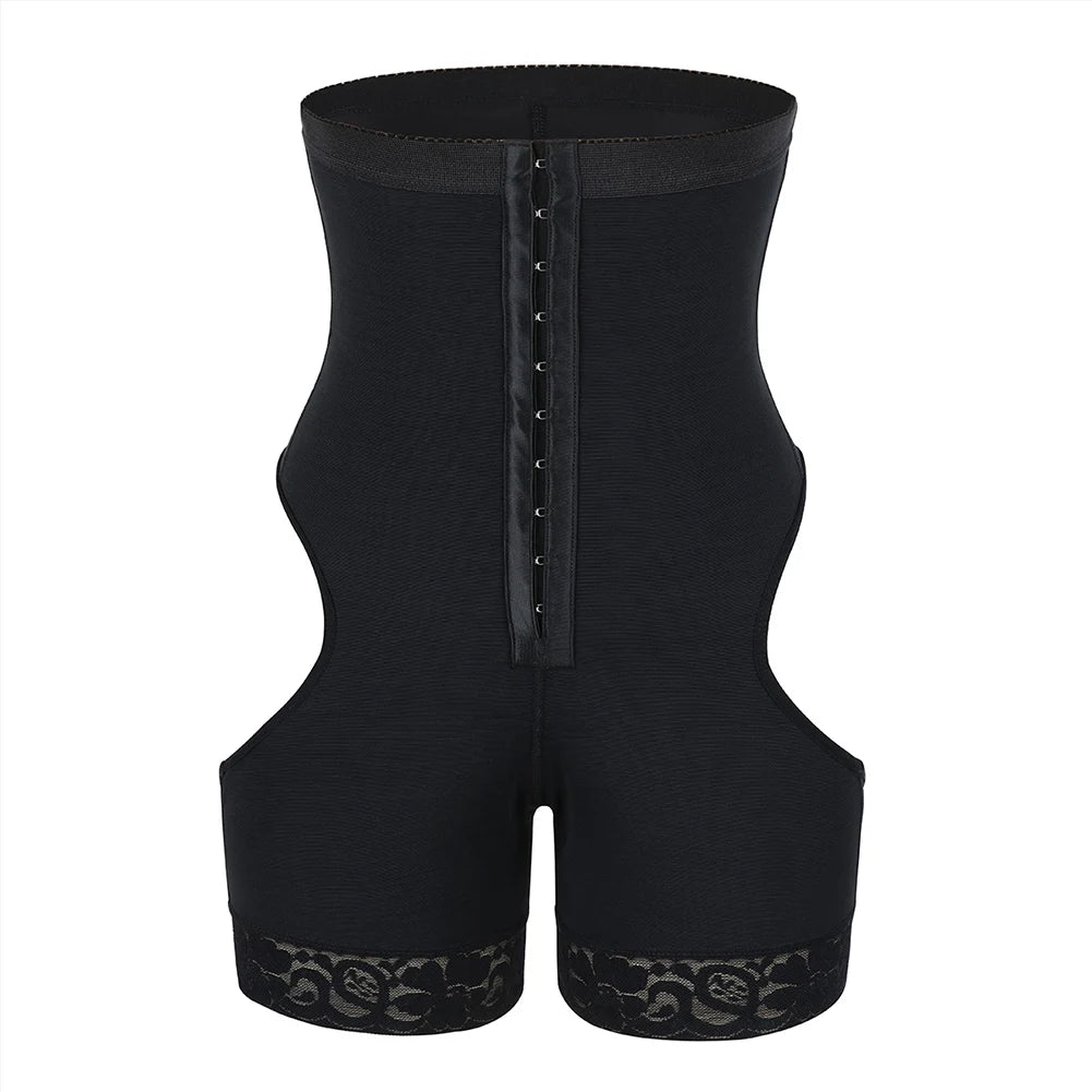 HEXIN High Waist Butt Lifter & Tummy Control Shapewear Shorts