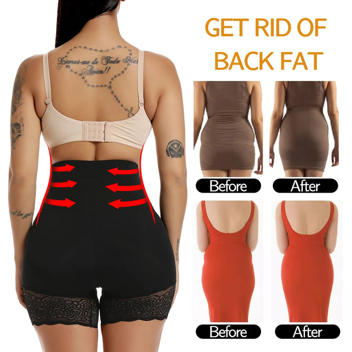 High Waist Tummy Control Shaper Shorts – Butt Lifter & Thigh Slimmer