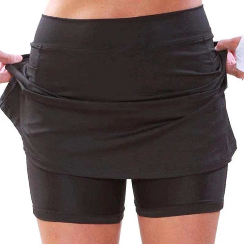 High-Waist Pocket Yoga Shorts – Sculpting, Breathable Gym & Running Shorts for Women