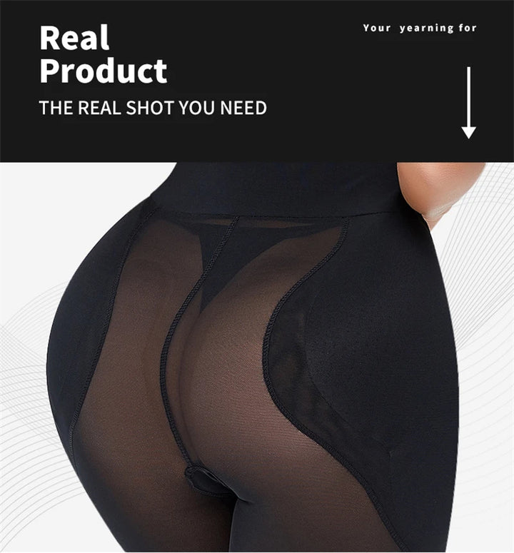 Women's Body Shaper with Hip Pads & Tummy Control