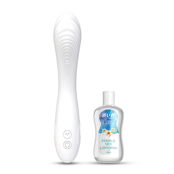 DRY WELL AVA Vibrator – G-Spot & Clitoral Massager with 6 Vibration Modes, Waterproof Rechargeable Silicone