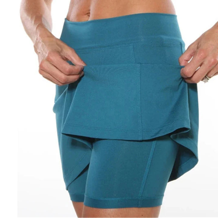 High-Waist Pocket Yoga Shorts – Sculpting, Breathable Gym & Running Shorts for Women