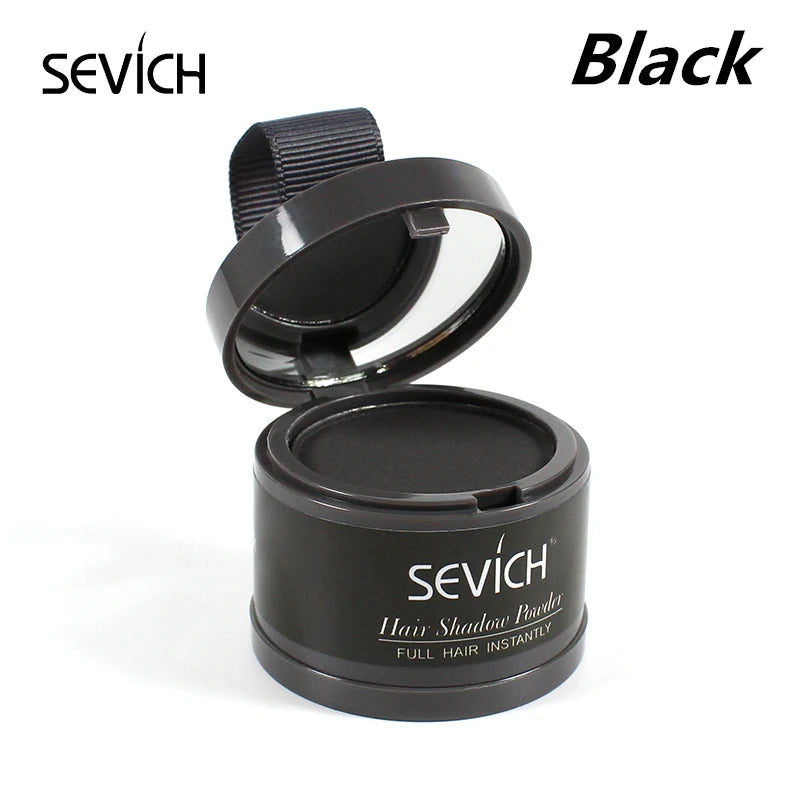 Sevich Hair Fluffy Powder Instantly Hair Concealer Coverage Instantly Black Root Cover Up Natural Instant Hair Line Shadow