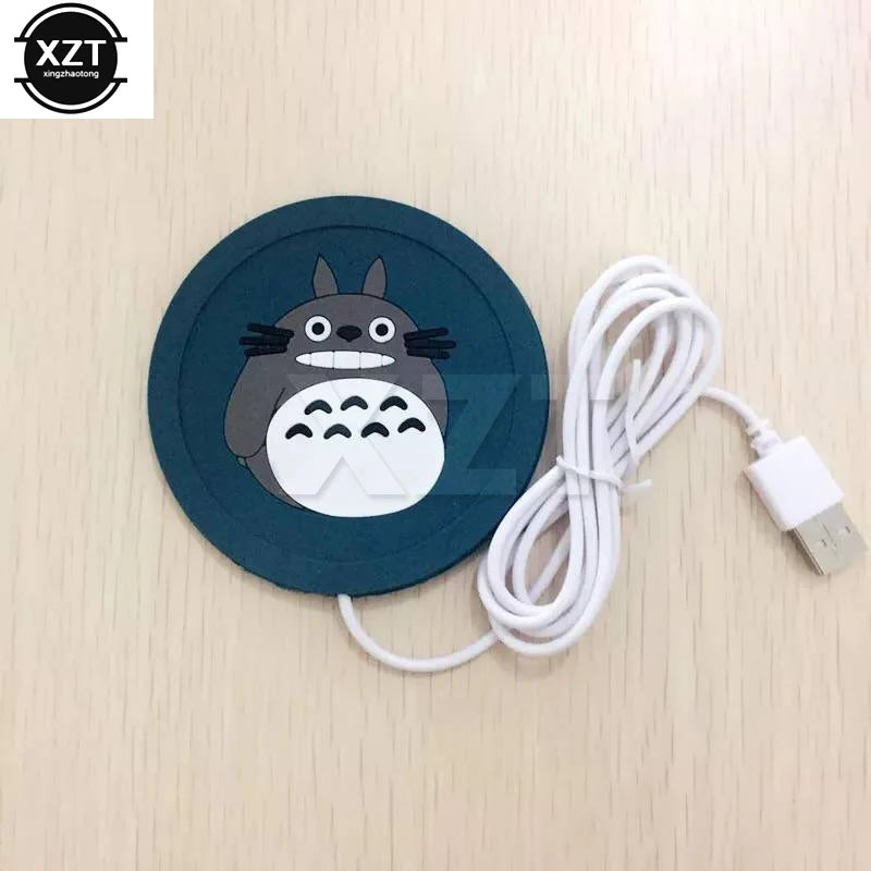 CozyGlow USB Cup Warmer – Silicone Drink Heating Pad for Coffee & Tea