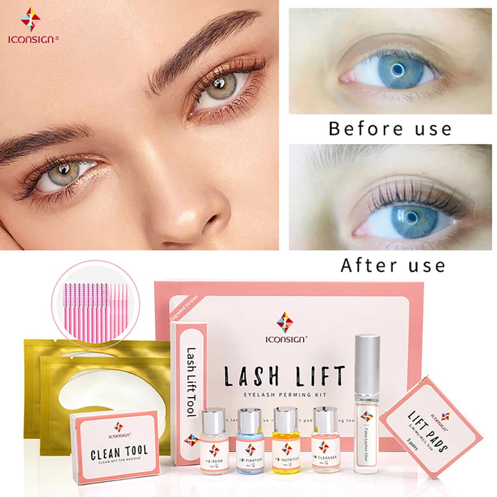 LuxeCurve Lash Lift Kit – Pro Curl System with Tools