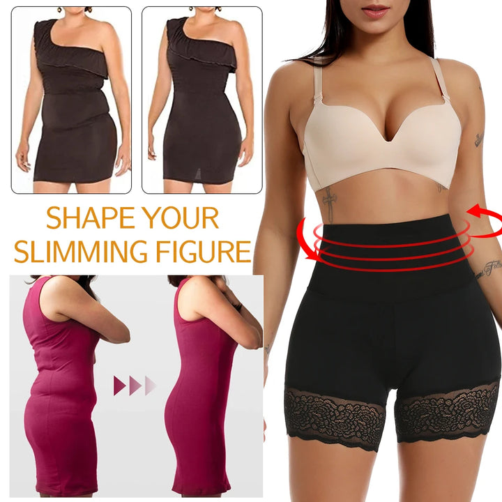 High Waist Tummy Control Shaper Shorts – Butt Lifter & Thigh Slimmer
