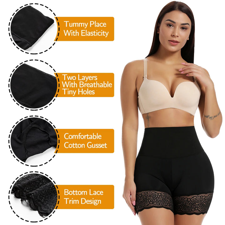High Waist Tummy Control Shaper Shorts – Butt Lifter & Thigh Slimmer