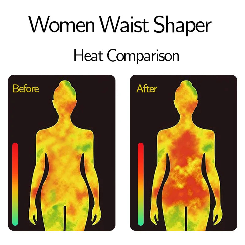Women's Sauna Waist Trainer Vest – Black Neoprene Shaper