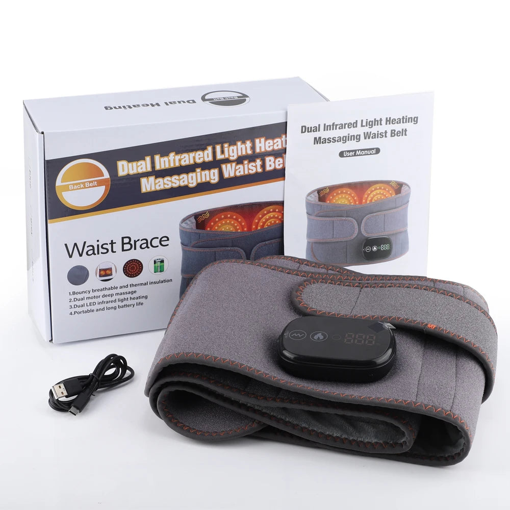 Ms.Dear Heated Waist Belt – Infrared Massage & Cramp Relief