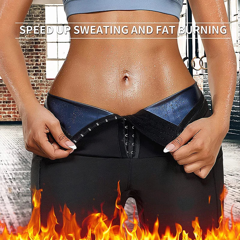 MISSMOLY Hot Sweat Sauna Panties – Women’s Thermo Body Shaper Shorts