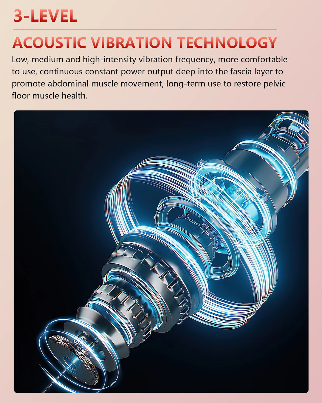 KTS Vaginal Vibrator – Wireless Vaginal Massager with Red Light Therapy | Vaginal Tightening, Vaginitis Relief & Pelvic Health Device
