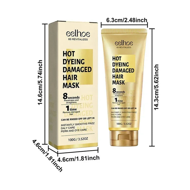 5-Second Keratin Hair Repair Mask – Deep Nourishment for Dry, Frizzy, Damaged Hair