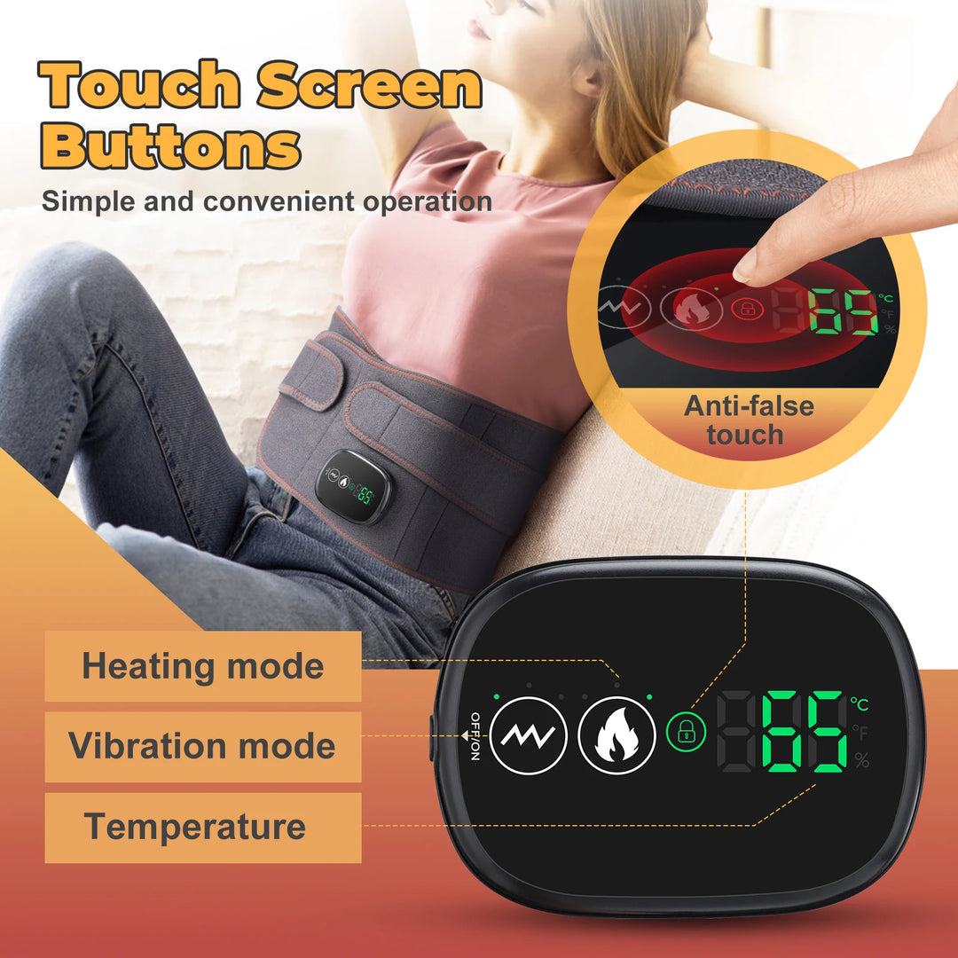 Ms.Dear Heated Waist Belt – Infrared Massage & Cramp Relief