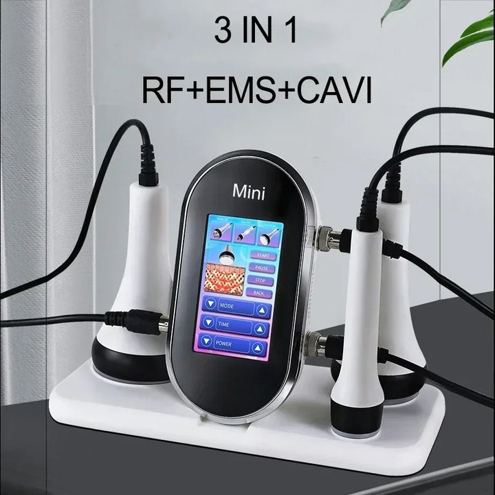 40K Ultrasonic Cavitation & RF EMS Machine – Body Slimming, Facial Lifting & Skin Tightening Beauty Device