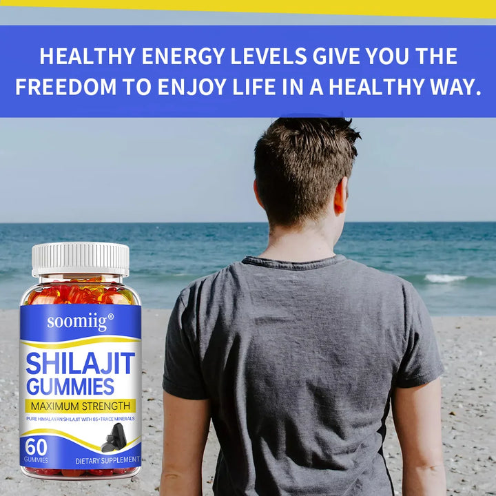 Taoters Shilajit Capsules – 60ct Natural Energy, Mental Clarity