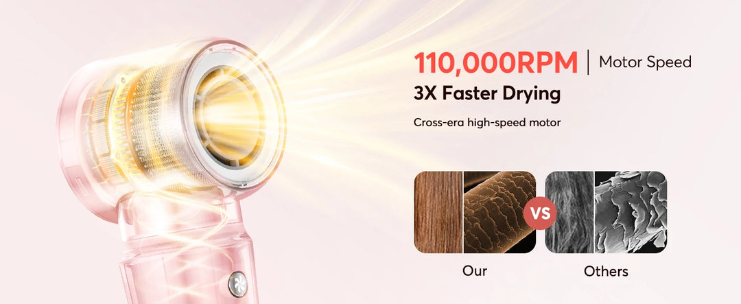 BOPCAL 5-in-1 Hair Dryer & Multi-Styler with 300M Negative Ions – Straightener, 32mm Curler, Volumizer & More