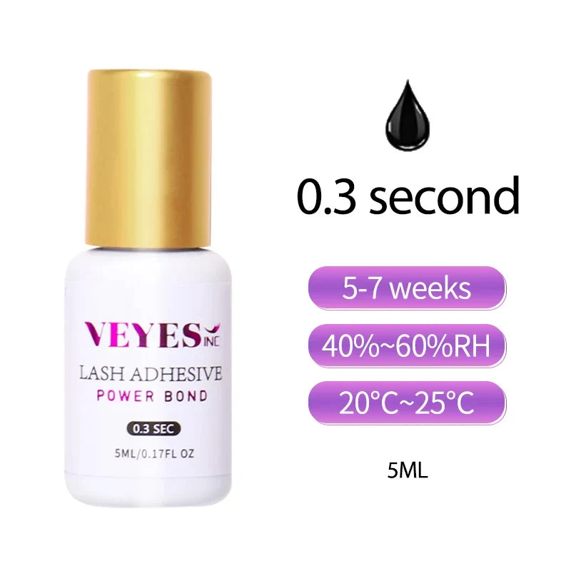 PowerHold Pro Lash Adhesive – 5ml Fast-Drying Formula