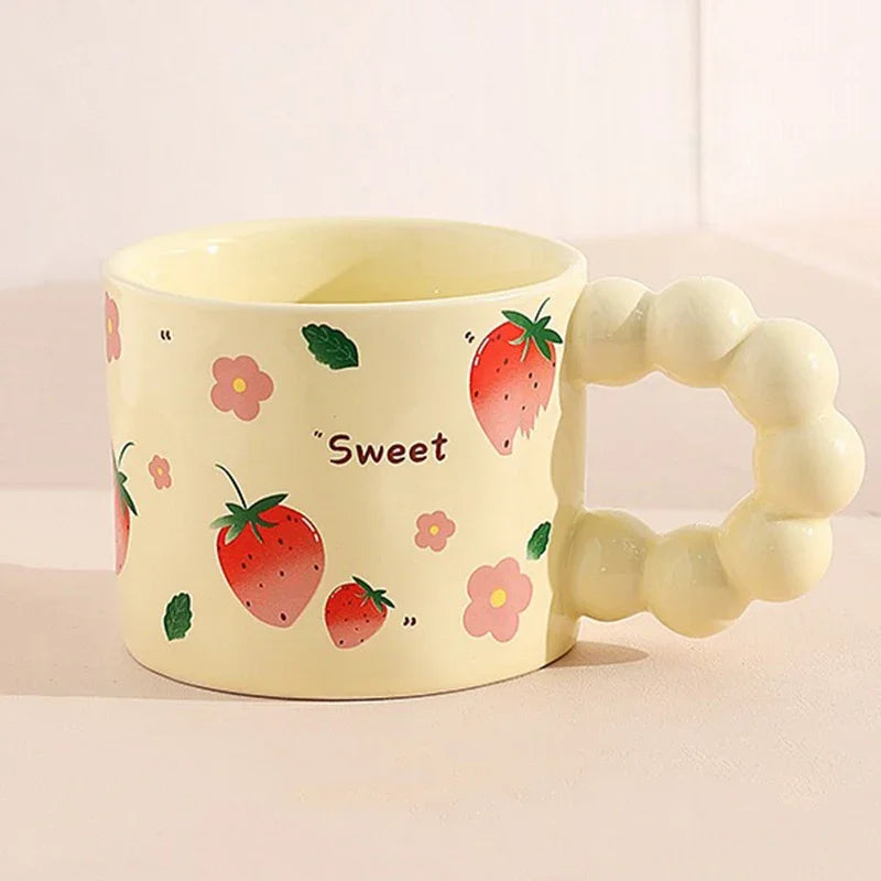 BlossomSip Japanese Fruit Mug