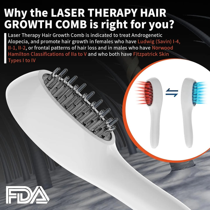 EmpowerRoots Red Light Therapy Comb
