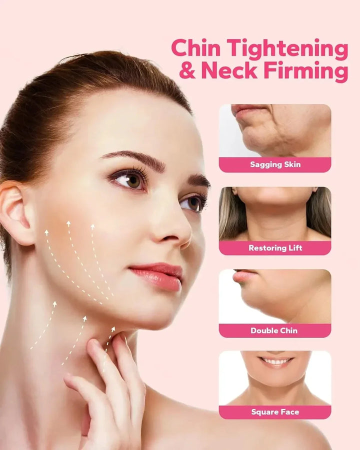 V-Line Face Shaping Strap – Double Chin Reducer & Skin Tightening Lifting Band