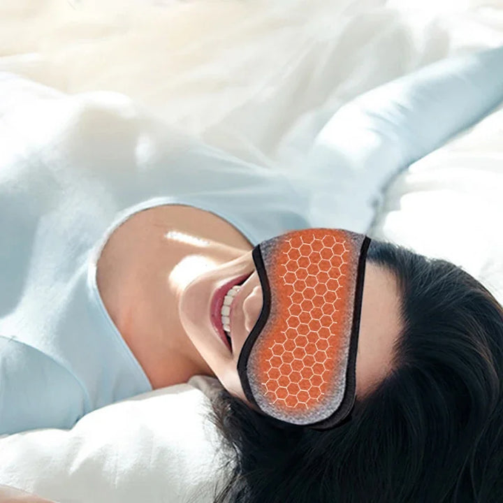 USB Steam Eye Mask Electric Heating Hot Compress Intelligent Heating Sleep Shading 3D Eye Protection Sleep mask eyes Vibrator