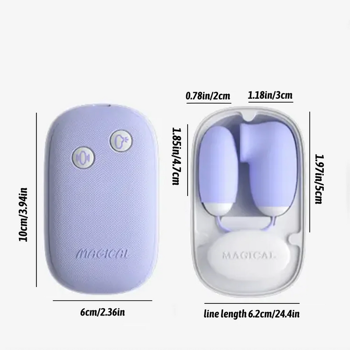 Clitoral Sucking Vibrator & Vibrating Egg – 2-in-1 G Spot, Nipple & Clitoris Stimulator with 12 Modes, USB Rechargeable