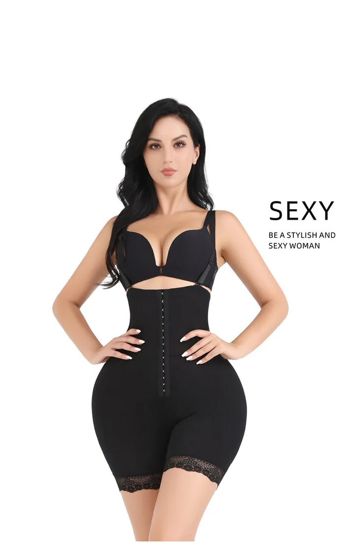 Women's Body Shaper with Hip Pads & Tummy Control