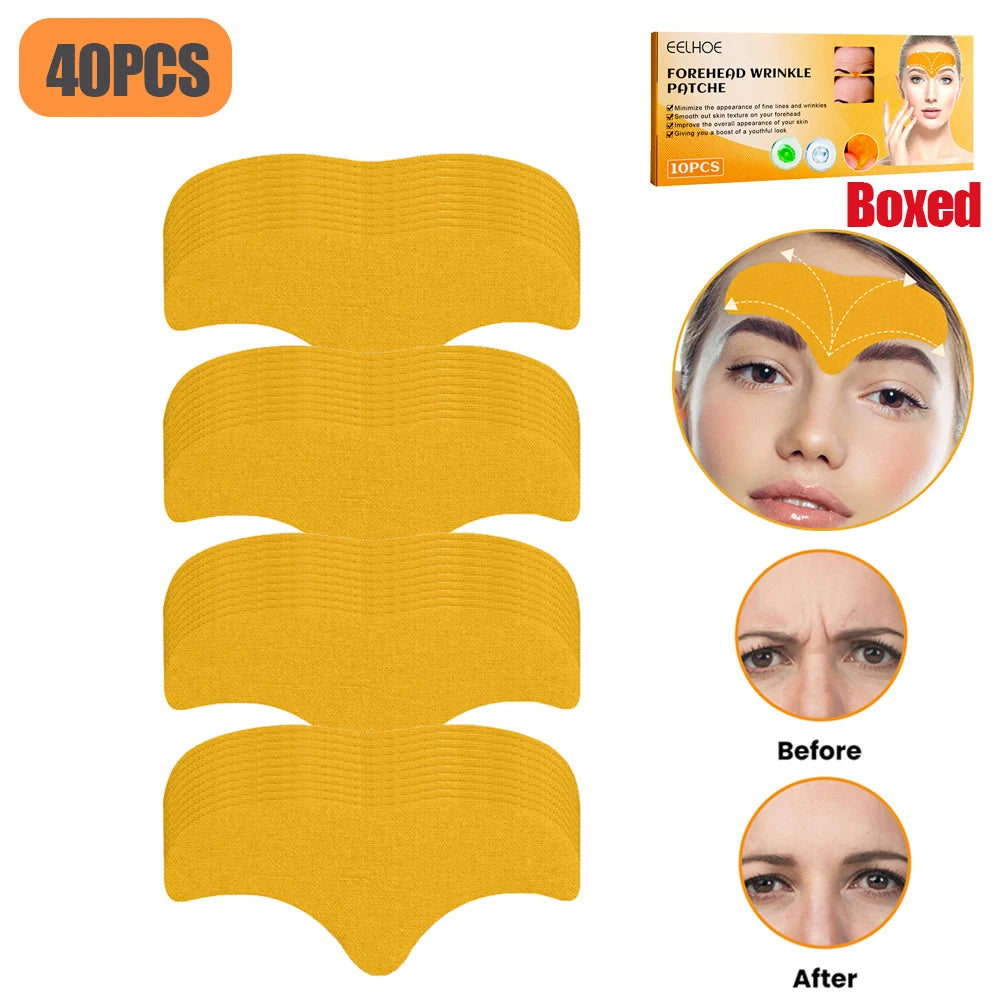EmpowerEase Collagen Forehead Wrinkle Patches – Smoothing, Lifting & Anti-Aging Care (10-Pack)