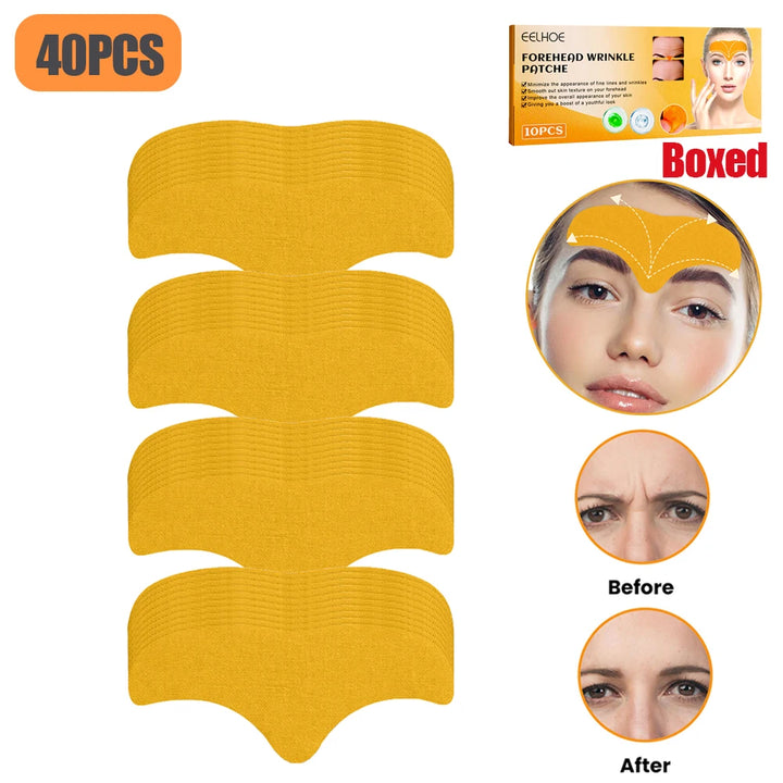 EmpowerEase Collagen Forehead Wrinkle Patches – Smoothing, Lifting & Anti-Aging Care (10-Pack)