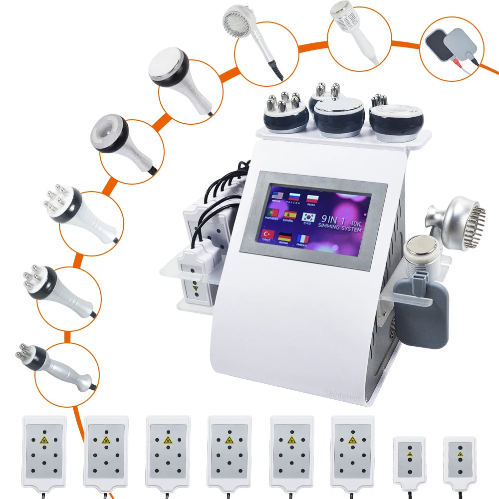 Missqueeny 9-in-1 Cavitation Body Sculpting & Slimming Machine