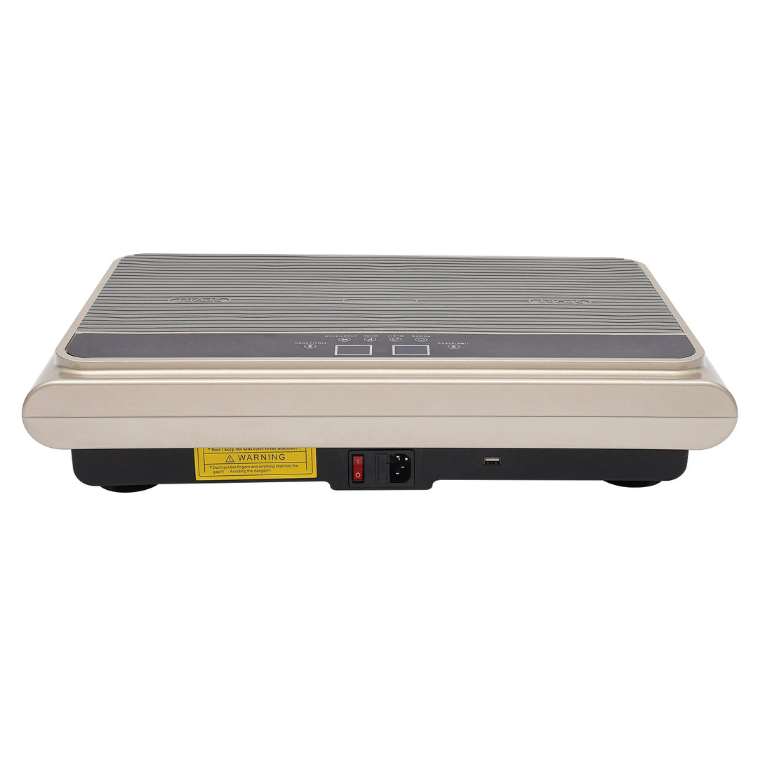 EmpowerVibe Balance+ Vibration Plate with LCD, Bluetooth & Resistance Bands