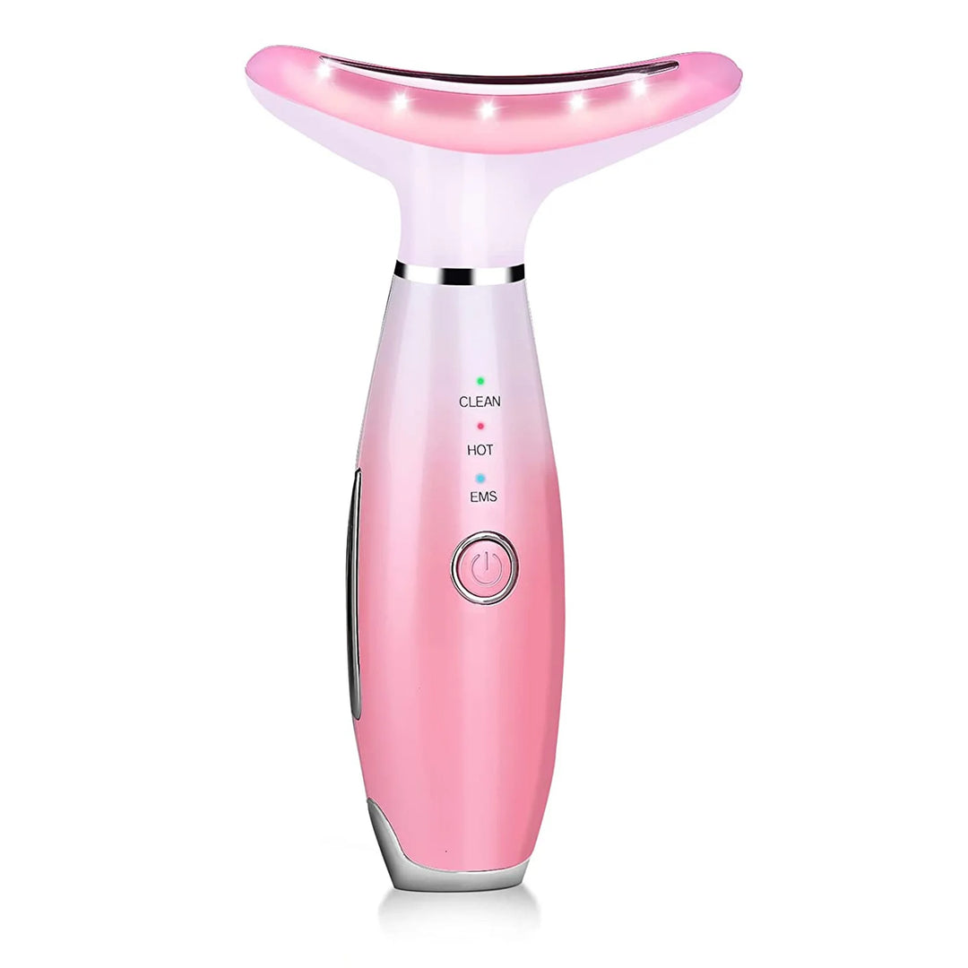 3-Color LED Neck & Face Lifting Massager