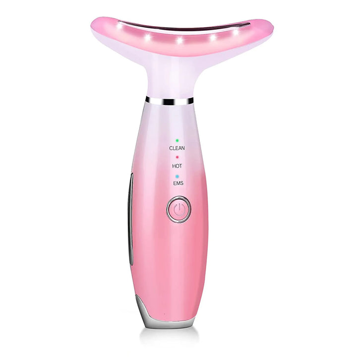 3-Color LED Neck & Face Lifting Massager