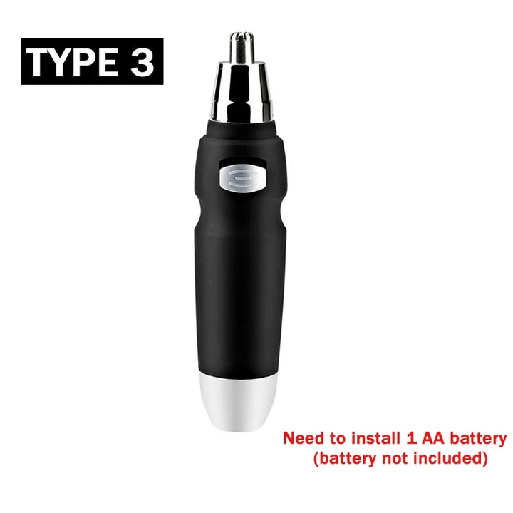 XMSJ Electric Nose Hair Trimmer – Waterproof 360° Precision Ear, Eyebrow & Facial Hair Remover for Men & Women