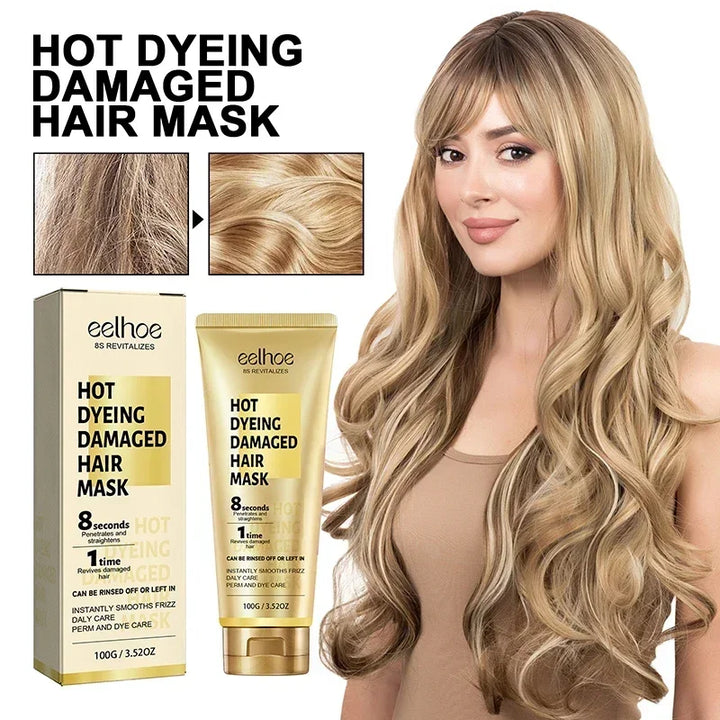 5-Second Keratin Hair Repair Mask – Deep Nourishment for Dry, Frizzy, Damaged Hair